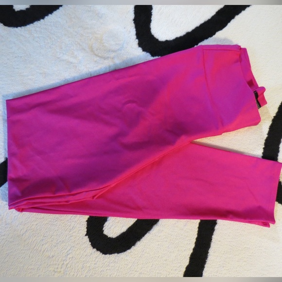 Fuchsia Ankle Length Forever 21 Leggings - Picture 1 of 5